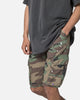 MNML Panelled Cargo Shorts Camo