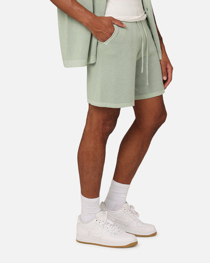 XXIII Zyair Knit Rib Shorts Sage