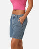 Stussy Women's Nevada Denim Shorts Indigo Denim
