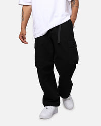 X-Large Twill Easy Cargo Pants Black