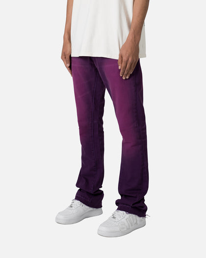 MNML B512 Flare Denim Jeans Purple