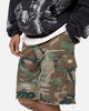 MNML Distressed Cargo Shorts Camo