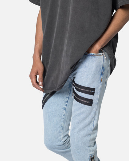 MNML M510 O Ring Denim Jeans Light Blue