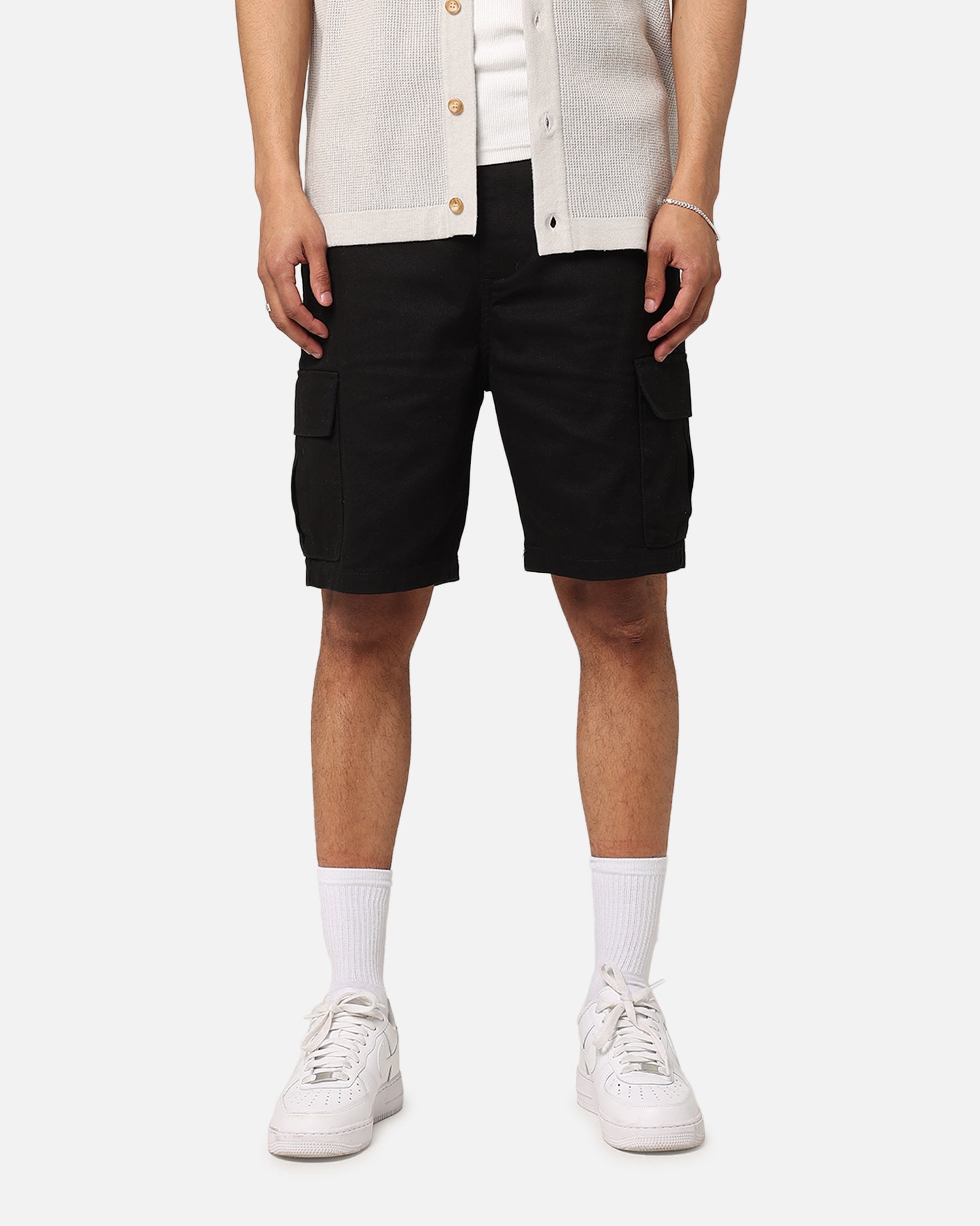 XXIII Jordy Cargo Shorts Black | Culture Kings