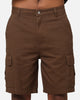 XXIII Jordy Cargo Shorts Dark Brown