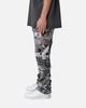MNML Panelled Blanket Pants Black/White