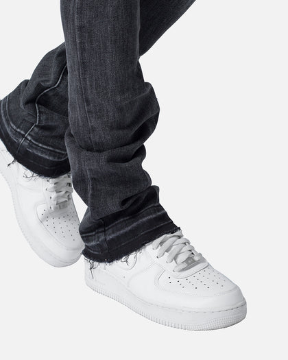 MNML X514 Skinny Stacked Denim Jeans Washed Black