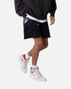 MNML Contrast Paneled Sweatshorts Black