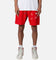 MNML Contrast Paneled Sweatshorts Red