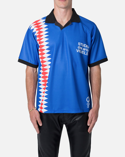 MNML Backgammon Jersey Shirt Blue