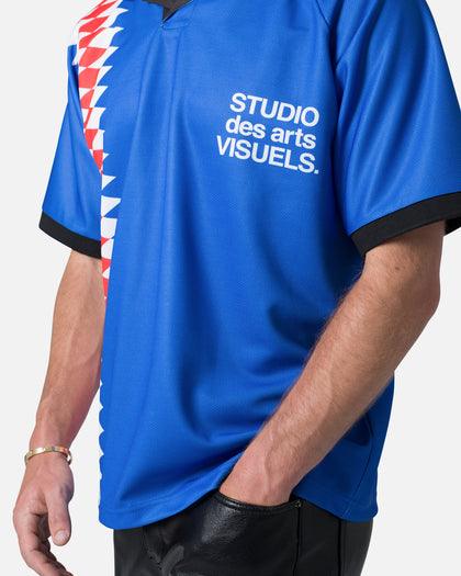 MNML Backgammon Jersey Shirt Blue