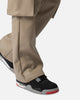 MNML Leather Double Snap Cargo Pants Khaki