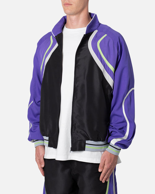 MNML Motocross Track Jacket Purple