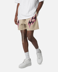 MNML Tribal Sweat Shorts Earth