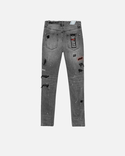 Ksubi X Juice Wrld Chitch Trashed Devil Jeans Denim