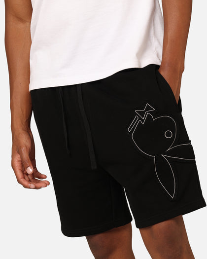 Playboy By Culture Kings Roughboy Shorts Black