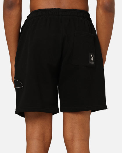 Playboy By Culture Kings Roughboy Shorts Black