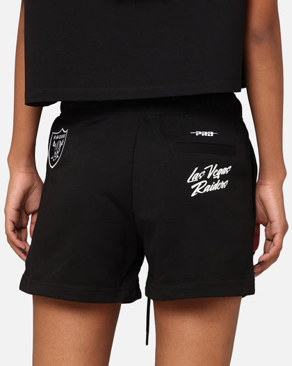 Pro Standard Women's Las Vegas Raiders Fast Lane Shorts Black