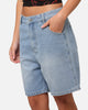 X-Girl Women's Gordon Shorts Washed Blue