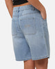 X-Girl Women's Gordon Shorts Washed Blue