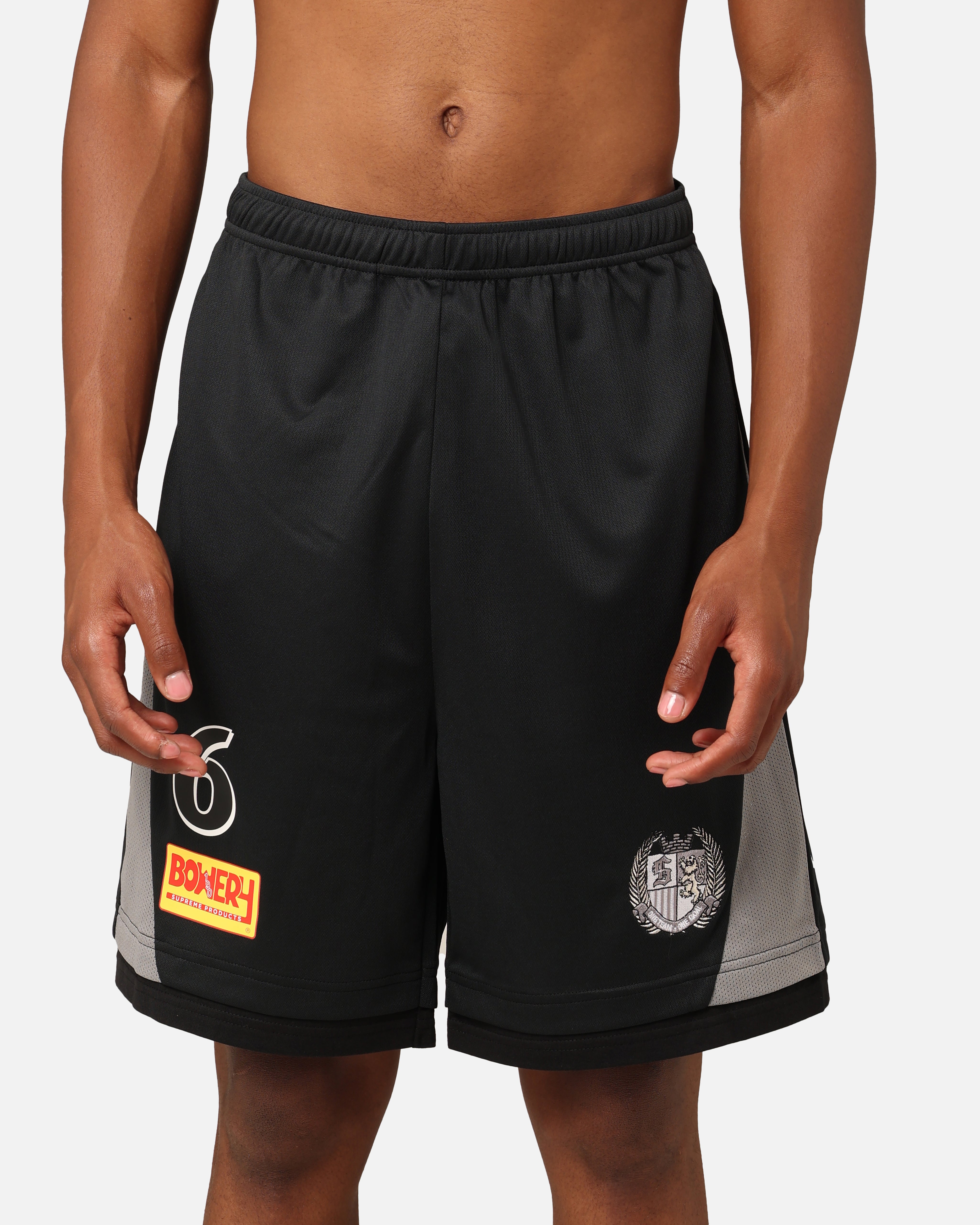 Supreme Soccer Shorts Black | Culture Kings