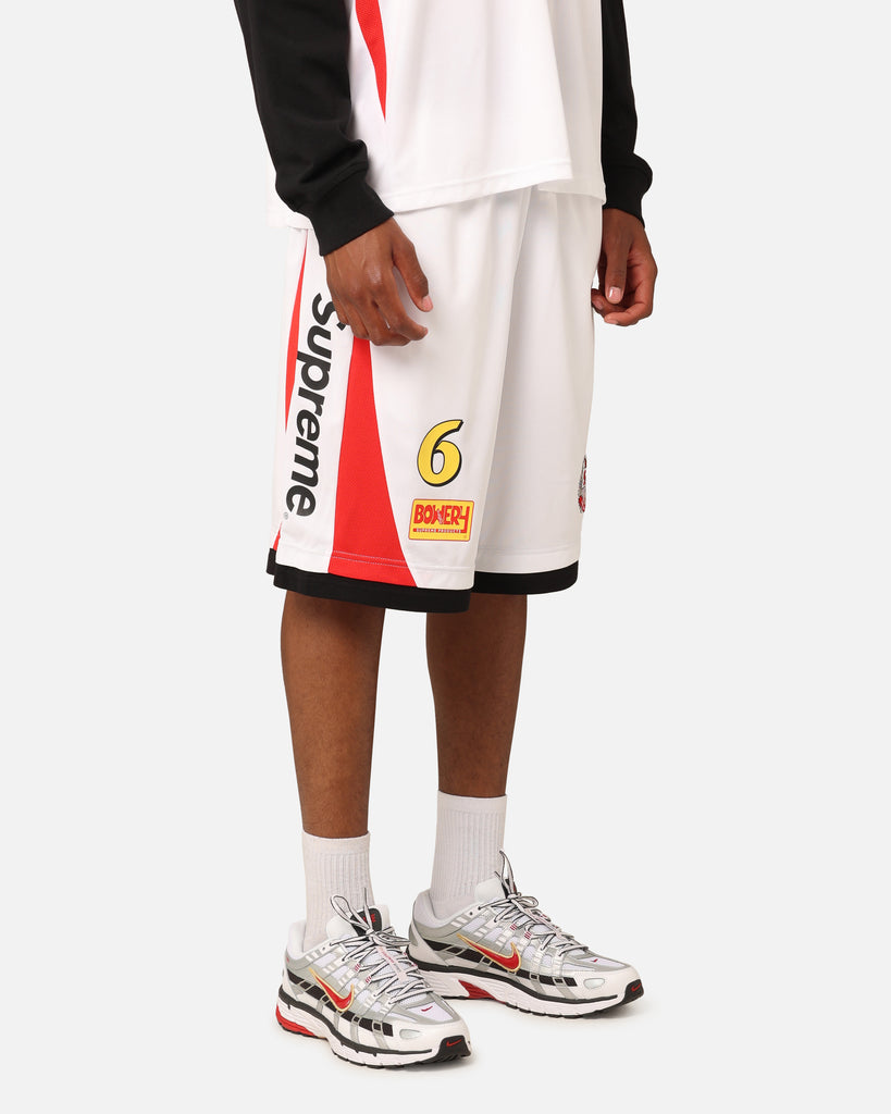 Supreme Soccer Shorts White | Culture Kings