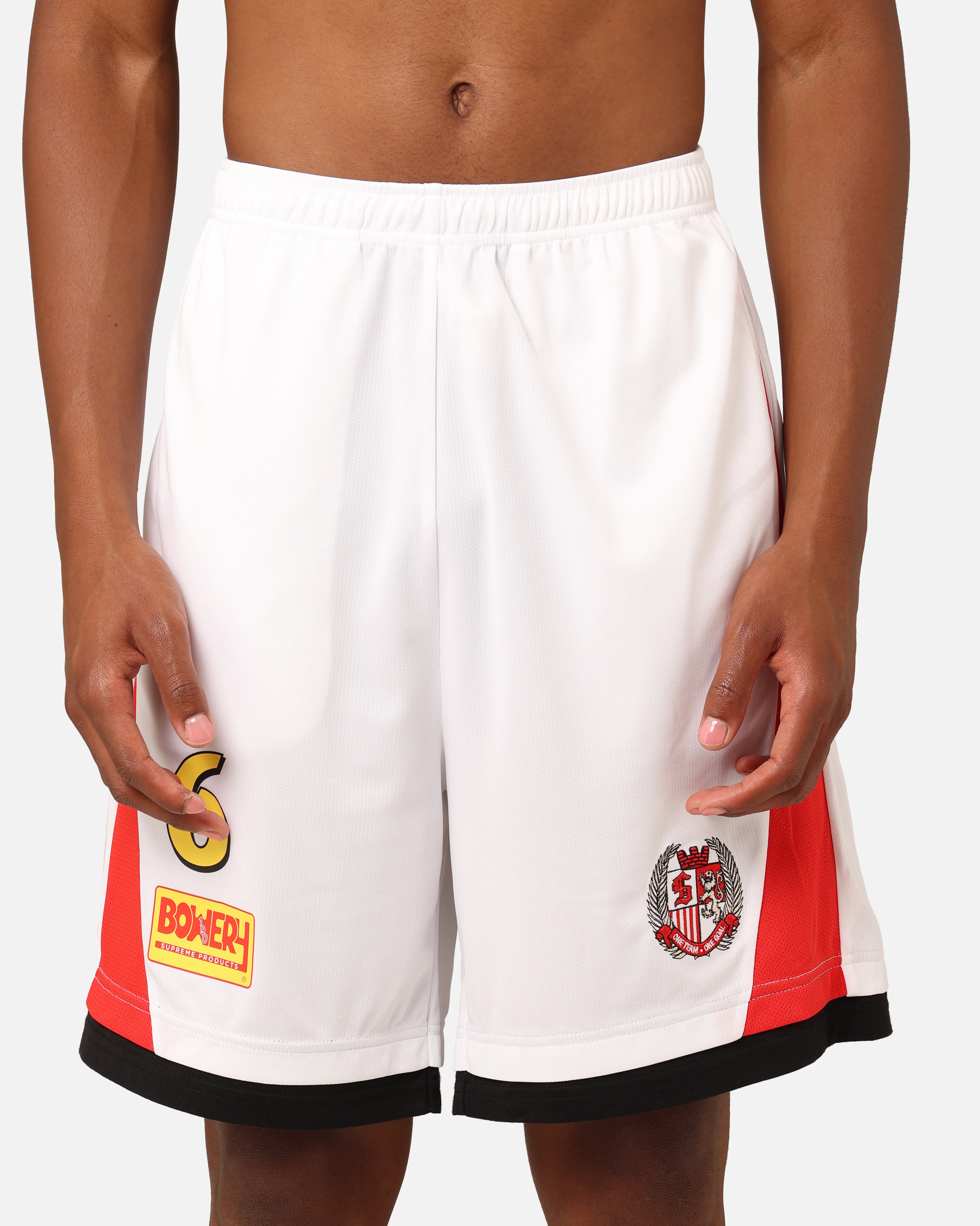 Supreme Soccer Shorts White | Culture Kings