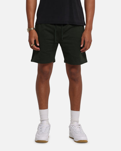Carré Blanc Classic Sweat Shorts Dark Green
