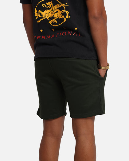 Carré Blanc Classic Sweat Shorts Dark Green