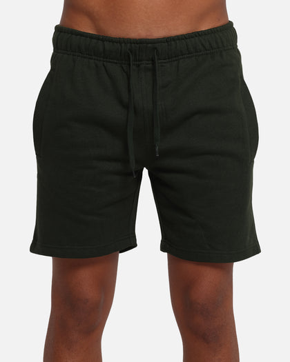 Carré Blanc Classic Sweat Shorts Dark Green