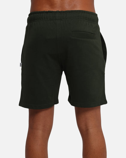 Carré Blanc Classic Sweat Shorts Dark Green