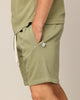 Carré Blanc Classic Sweat Shorts Military