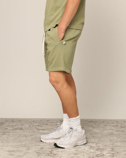 Carré Blanc Classic Sweat Shorts Military