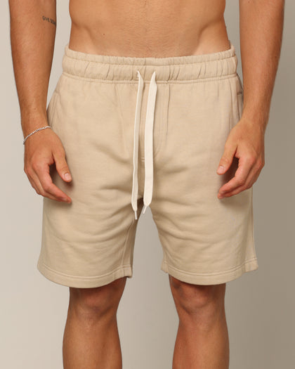 Carré Blanc Classic Sweat Shorts Stone