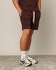 Carré Blanc Classic Sweat Shorts Brown