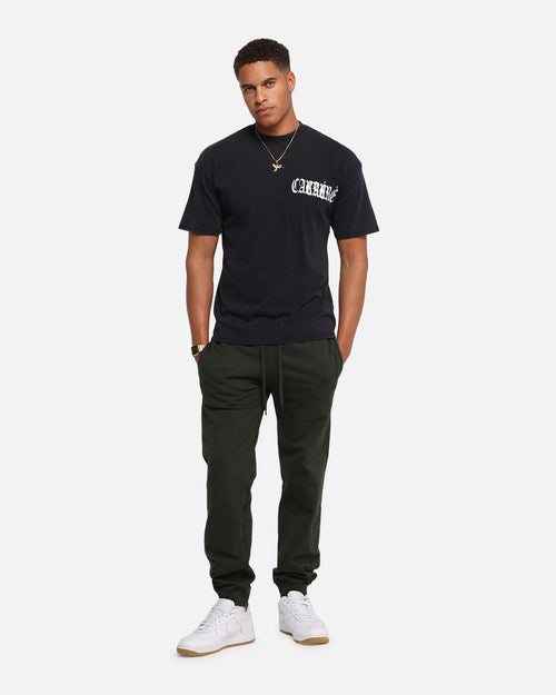 Carré Blanc Sweatpants Dark Green