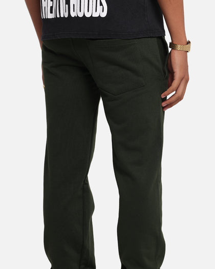 Carré Blanc Sweatpants Dark Green
