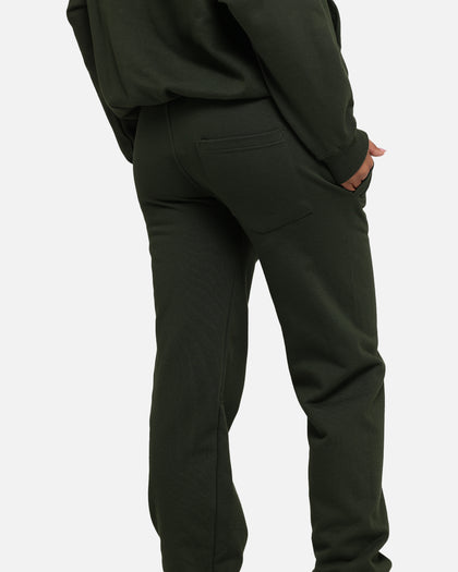 Carré Blanc Sweatpants Dark Green