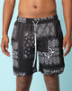 Carré Fragment Mesh Shorts Black