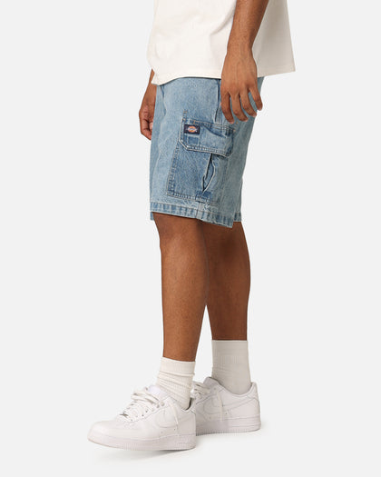 Dickies 42283 Denim Cargo Shorts Stone Washed Indigo