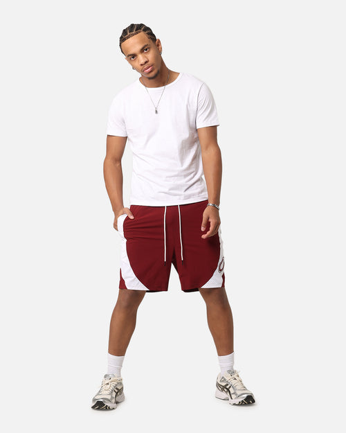 Carre C-Star Warm Up Shorts Maroon/White
