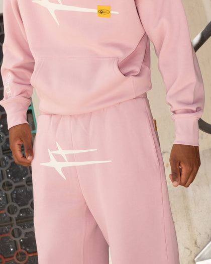 Loiter Hybrid Sweatpants Dusty Pink