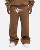Loiter Hybrid Sweatpants Brown