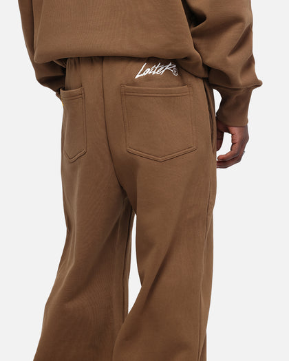 Loiter Hybrid Sweatpants Brown