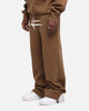 Loiter Hybrid Sweatpants Brown