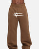 Loiter Hybrid Sweatpants Brown