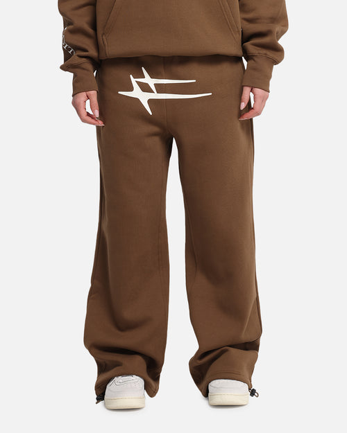 Loiter Hybrid Sweatpants Brown
