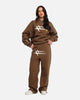 Loiter Hybrid Sweatpants Brown
