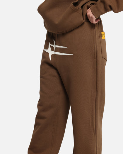 Loiter Hybrid Sweatpants Brown