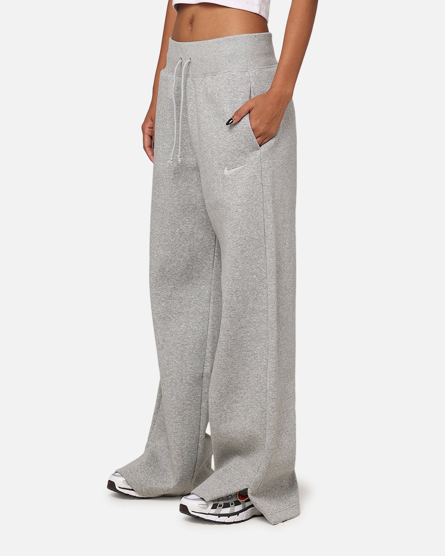 womens wide leg nike sweatpants